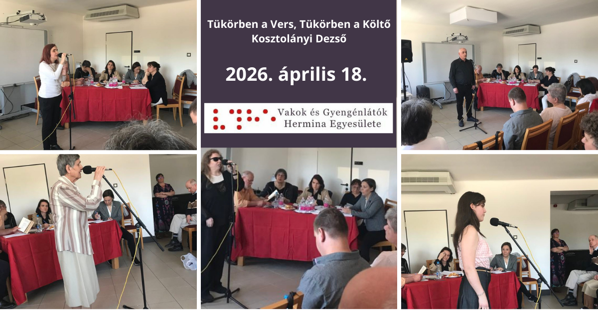 A kép egy fotómontázs a 2024-ben megrendezett versmondó verseny résztvevőiről szavalás közben. Háttérben a zsűri tagjai láthatók.